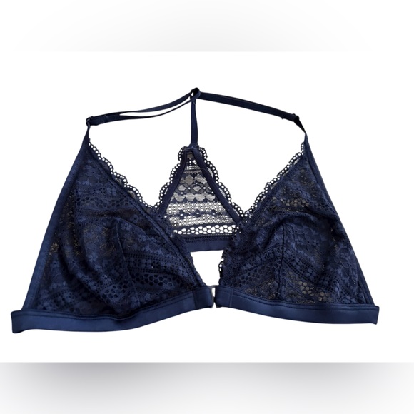 Victoria's Secret Other - VICTORIA’S SECRET Bralette in Dark blue lace. NWOT